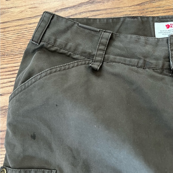 Fjallraven Men’s Vidda Pro Ventilated Regular Trousers Dark Olive Size 34x30 - Picture 8 of 11